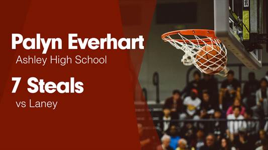 Palyn Everhart Game Report: vs New Hanover