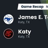 Football Game Recap: Katy Taylor Mustangs vs. Katy Tigers