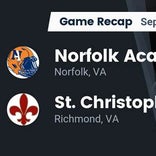Football Game Preview: St. Christopher's vs. Bishop O'Connell