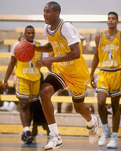 Ed O'Bannon during the 1990 Fabulous 44
high school all-star game.