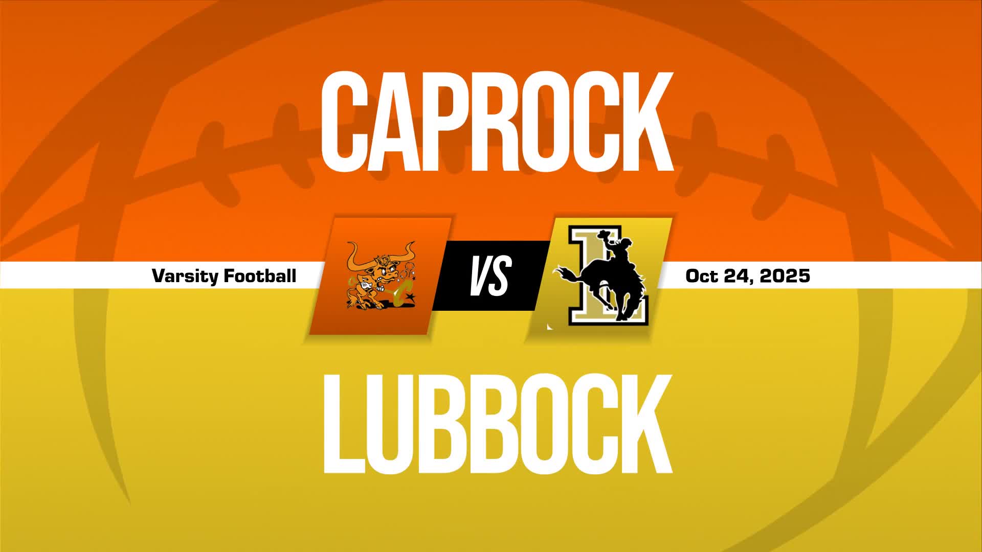 Football Recap: Caprock Takes a Loss