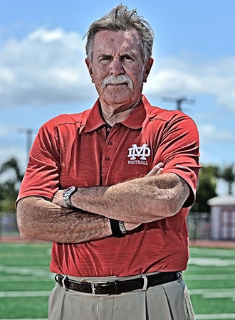 Head coach Bruce Rollinson