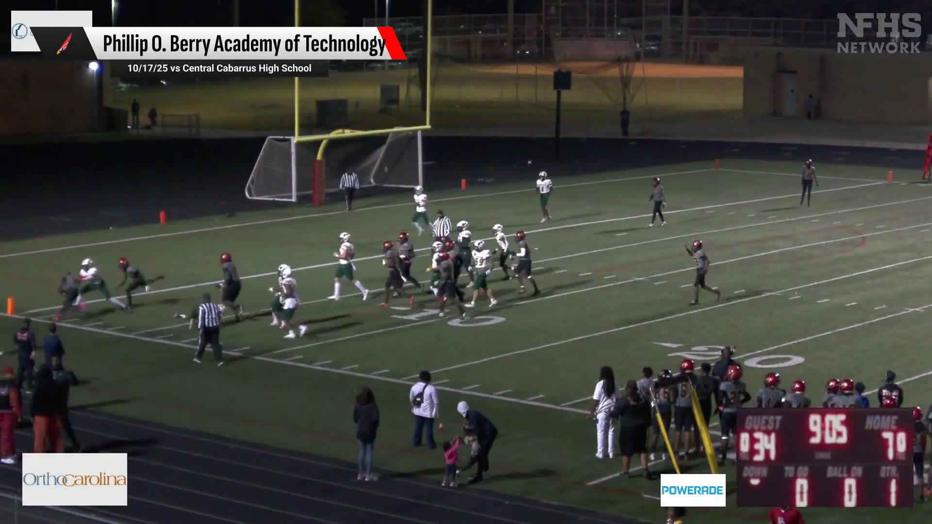 Football Game Preview: Berry Cardinals vs. Cox Mill Chargers + How To Watch