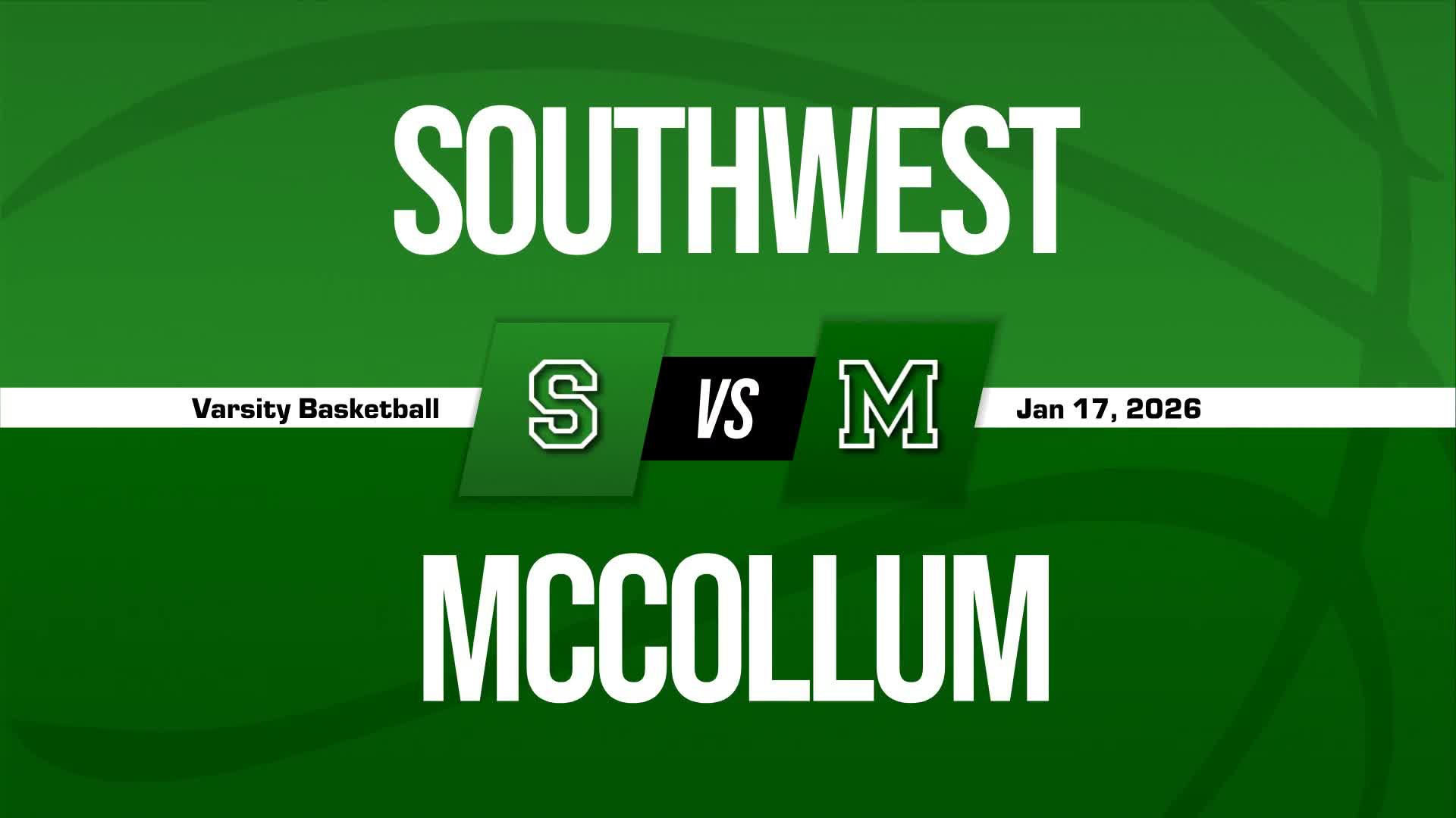 Basketball Game Preview: Southwest Dragons vs. McCollum Cowboys
