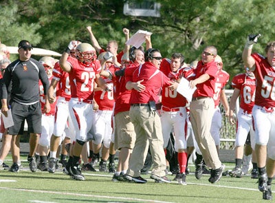 Bergen would love to repeat this scene from LaSalle win.