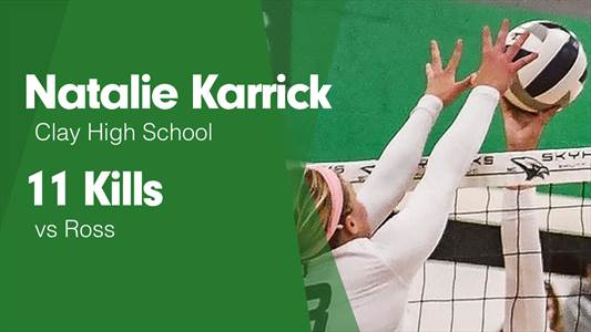Natalie Karrick Game Report: vs Napoleon