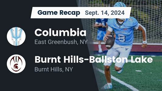 Football Recap: Columbia Wins Going Away Against Burnt Hills-Ballston Lake