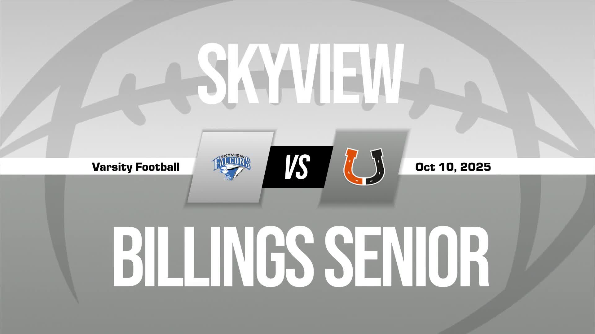 Football Game Preview: Skyview Falcons vs. Russell Rustlers