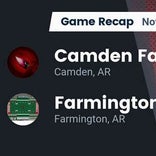 Camden Fairview wins going away against Farmington
