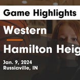 Camryn Runner leads Hamilton Heights to victory over Tipton