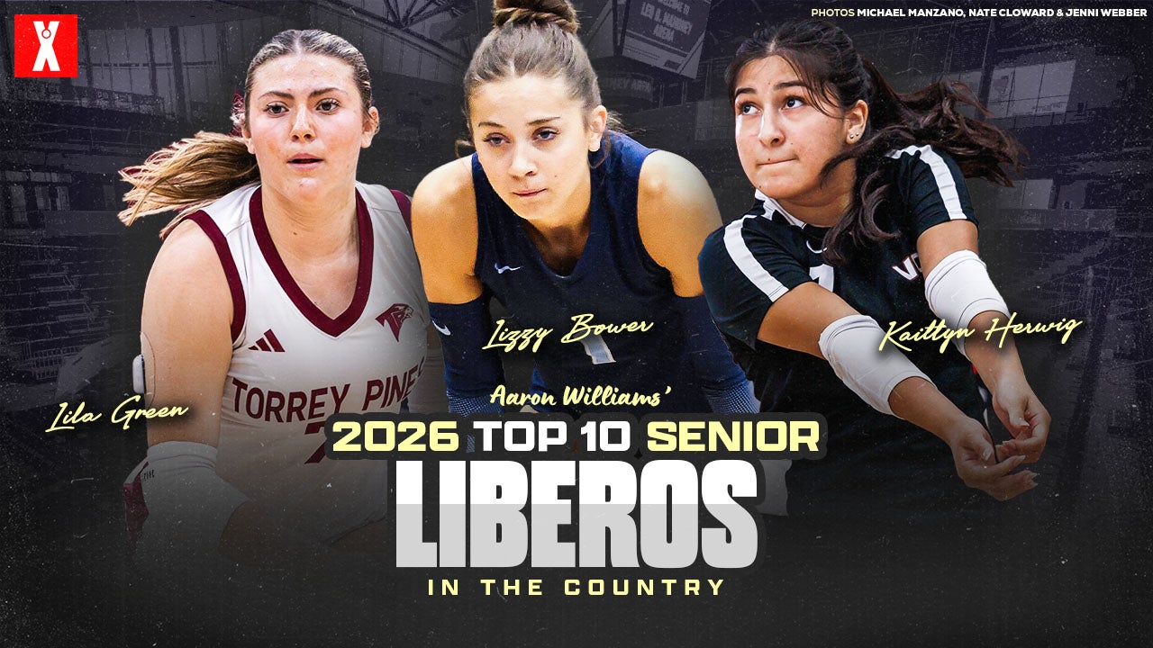 VOLLEYBALL: Top 10 senior liberos