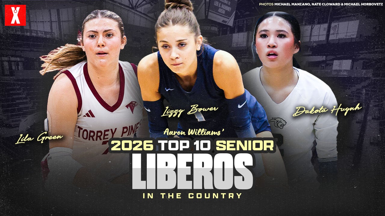 VOLLEYBALL: Top 10 senior liberos