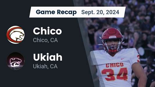 Football Recap: Ukiah Takes a Loss