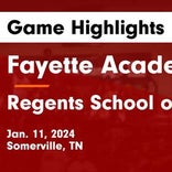 Fayette Academy vs. Trinity Christian Academy
