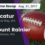Football Game Preview: Mt. Rainier vs. Decatur