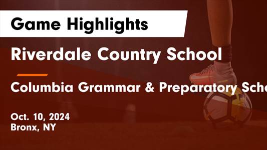Soccer Game Preview: Riverdale Country vs. Collegiate