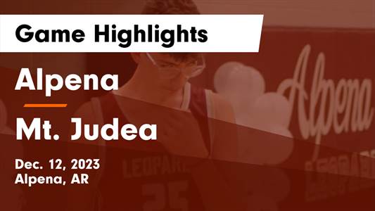 Alpena vs. Lead Hill