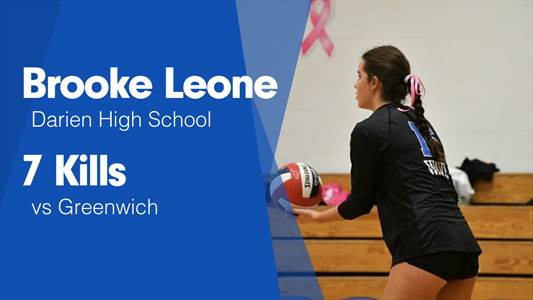 Brooke Leone Game Report: @ Greenwich