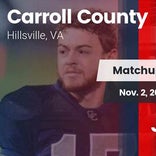 Football Game Recap: James River vs. Carroll County