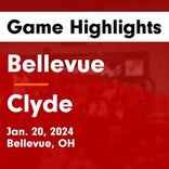 Bellevue skates past Clyde with ease