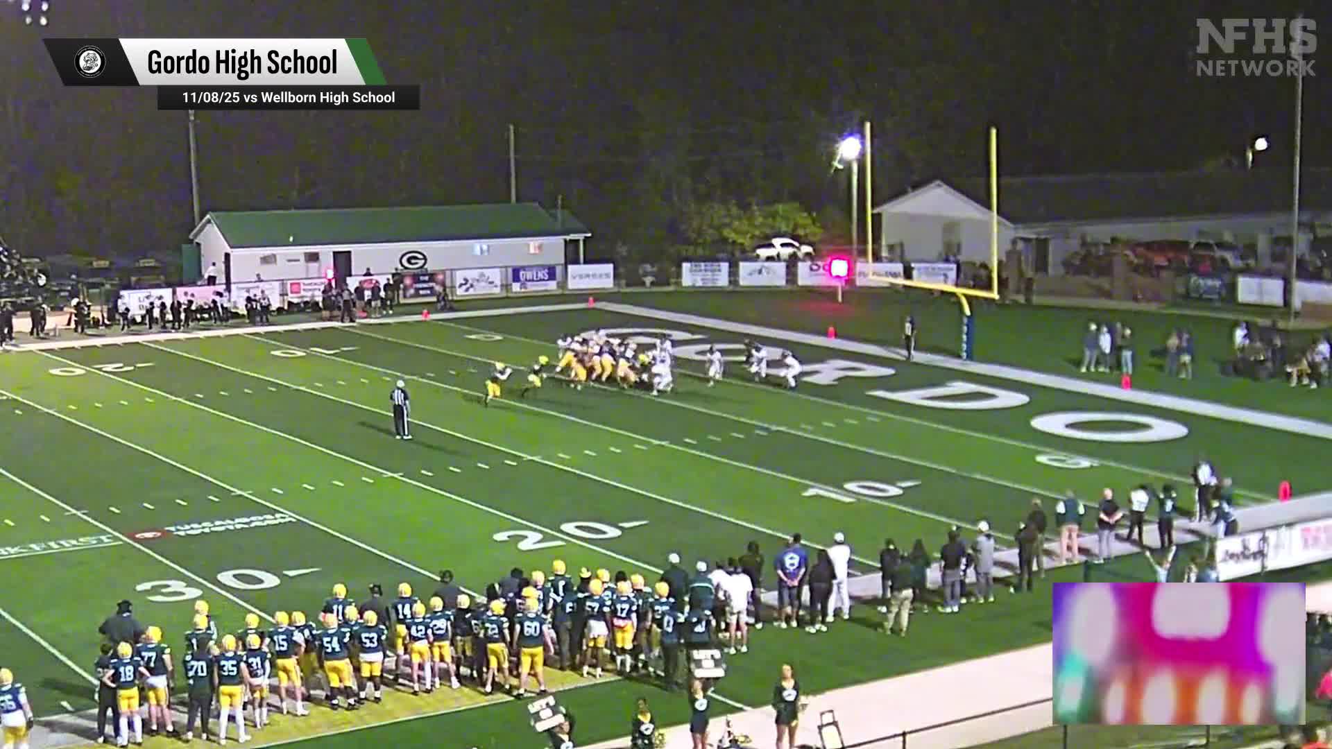 Football Recap: Gordo's  Victory  on Friday Extends Winning Streak to Four