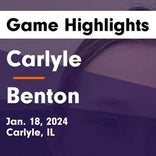 Basketball Game Preview: Carlyle Indians/Lady Indians vs. Red Bud Musketeers