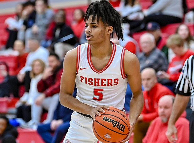 No. 10 Fishers extended its win streak to 29 games behind promising sophomore Jason Gardner, who is averaging 16.1 points and 4.9 assists per game. (Photo: Raymond Nanko)