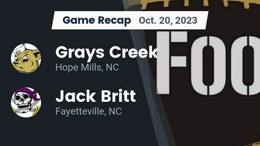 Gray&#39;s Creek vs. Jack Britt