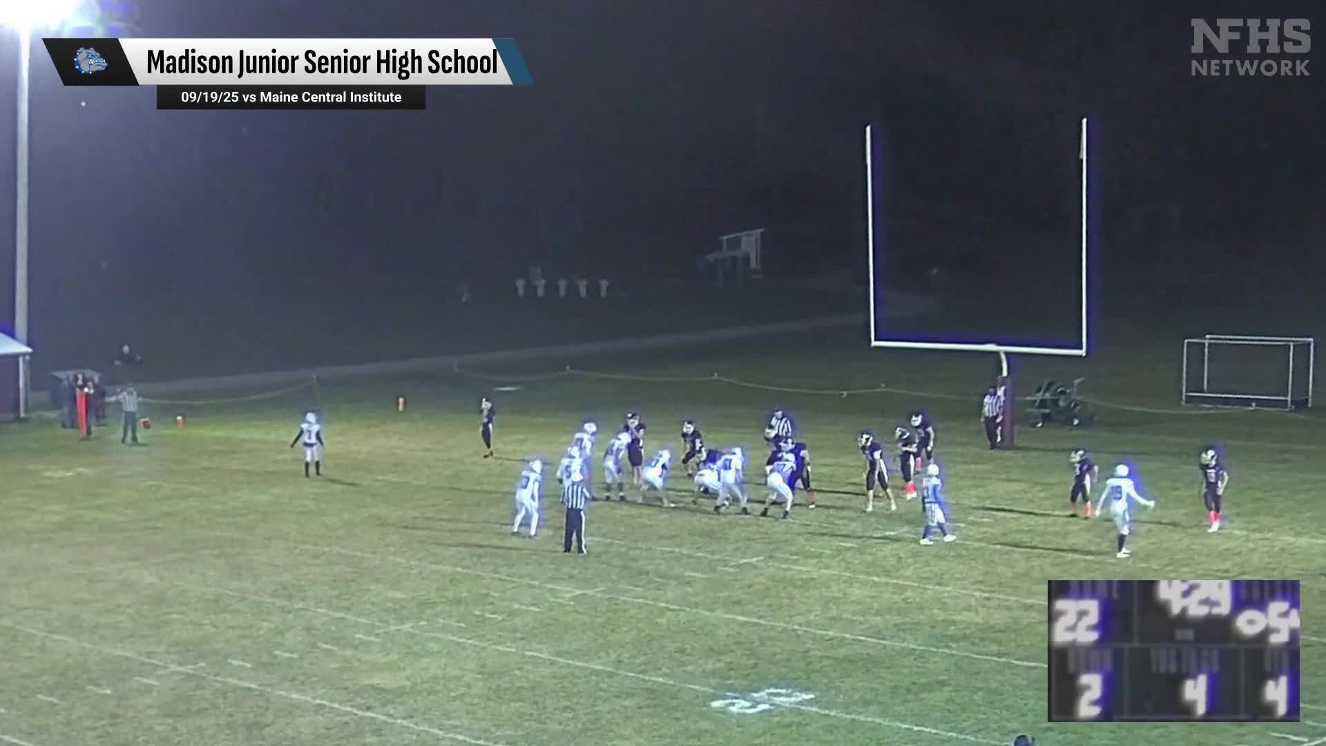 Football Recap: Maine Central Institute Takes a Tough Playoff Loss + How To Watch