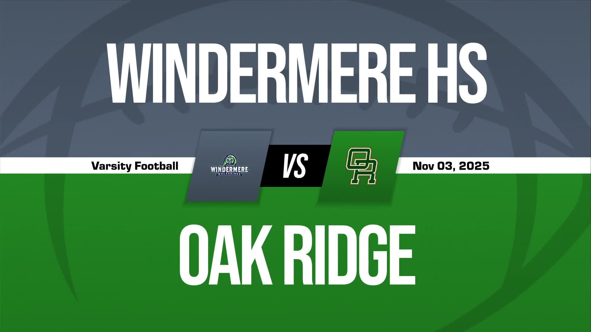 Football Recap: Oak Ridge Takes a Loss + How To Watch