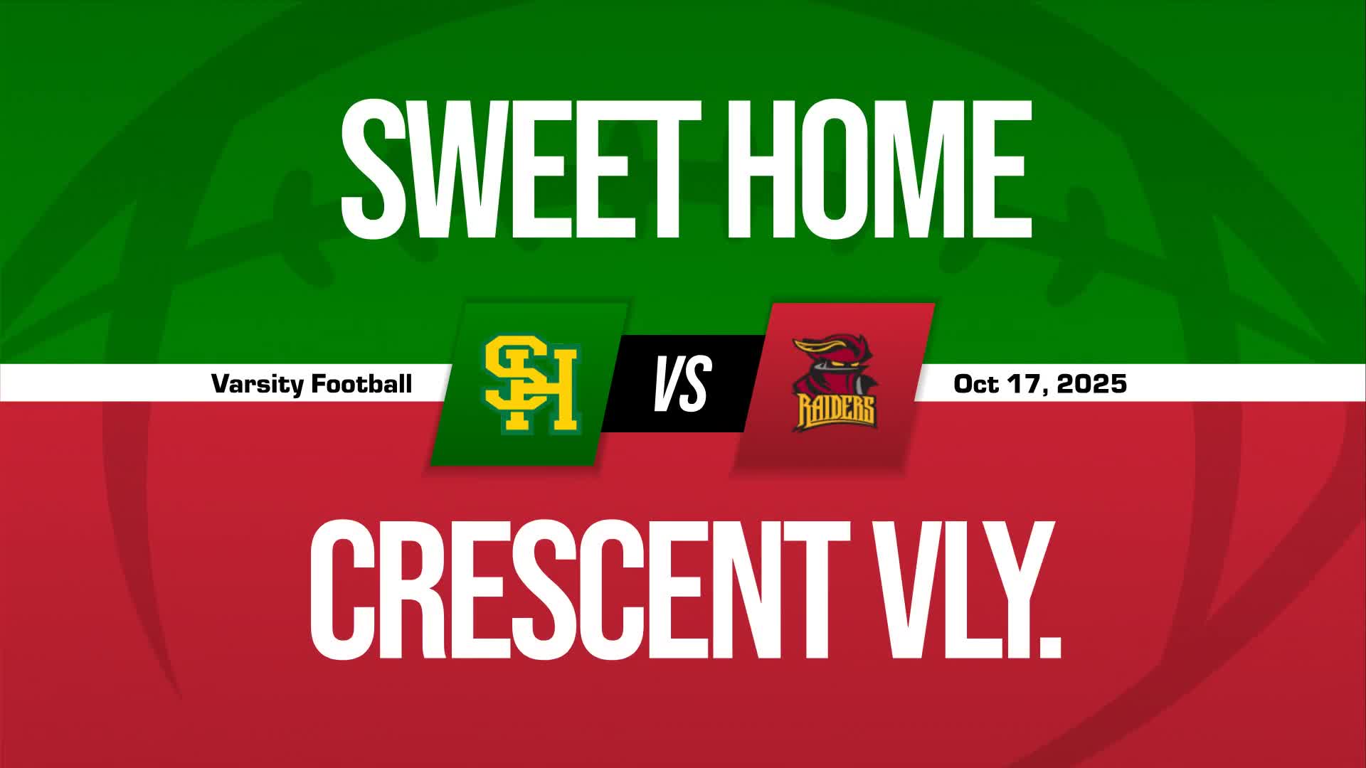 Football Recap: Sam Barringer's Big Game Can't Quite Lead Sweet Home over Crescent Valley + How To Watch