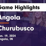 Churubusco comes up short despite  Brooklyn Sinclair's strong performance