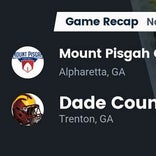 Football Game Recap: Mount Pisgah Christian Patriots vs. Dade County Wolverines