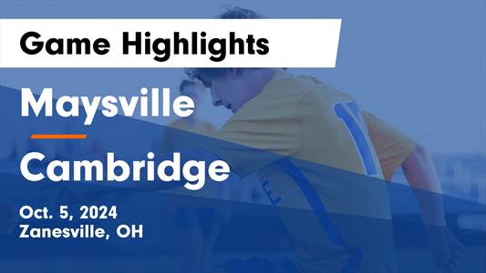 Soccer Game Preview: Cambridge vs. Monroe Central