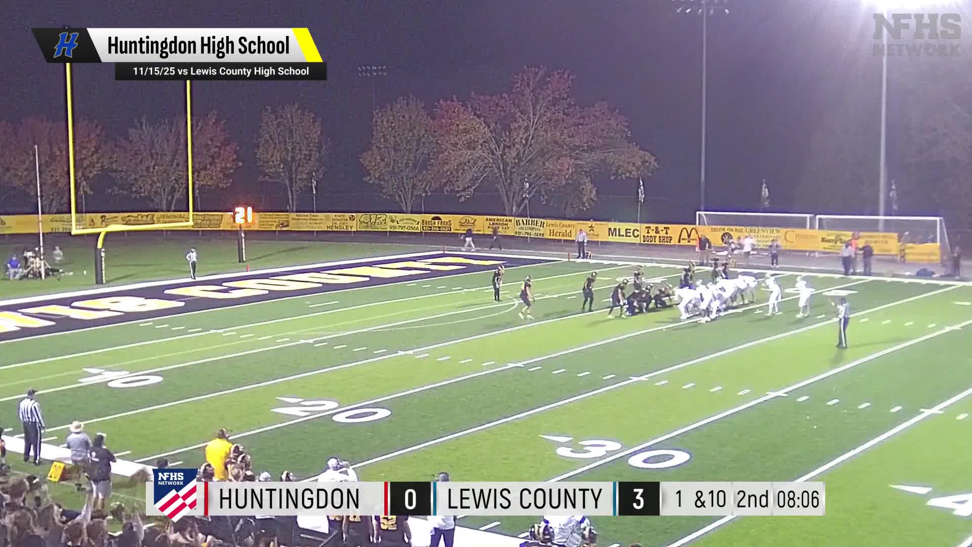 Football Recap: Huntingdon Extends Winning Streak to Ten + How To Watch