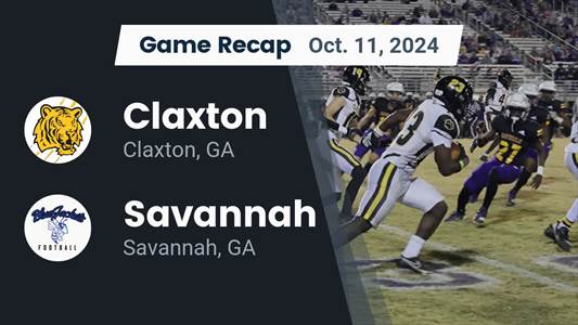 Football Recap: Savannah Comes Up Short