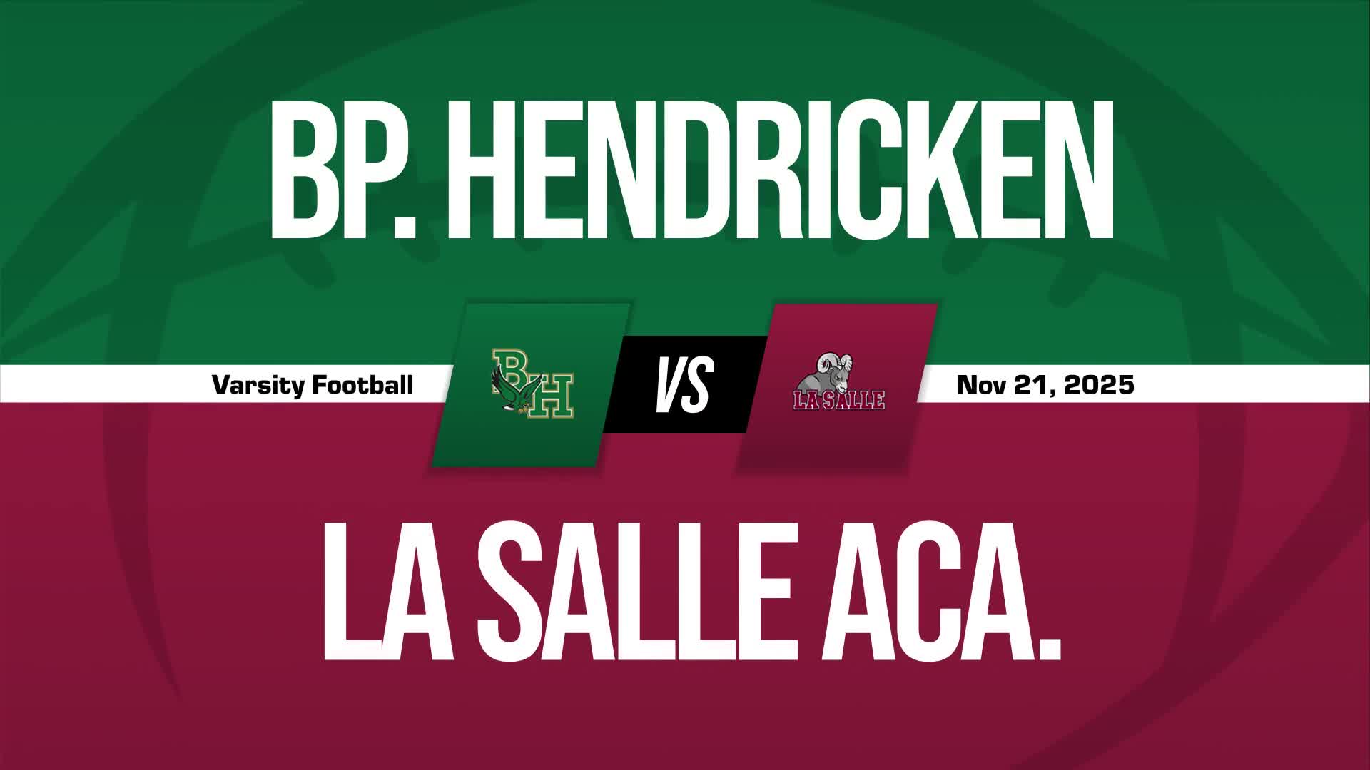 Football Recap: La Salle Academy Triumphs