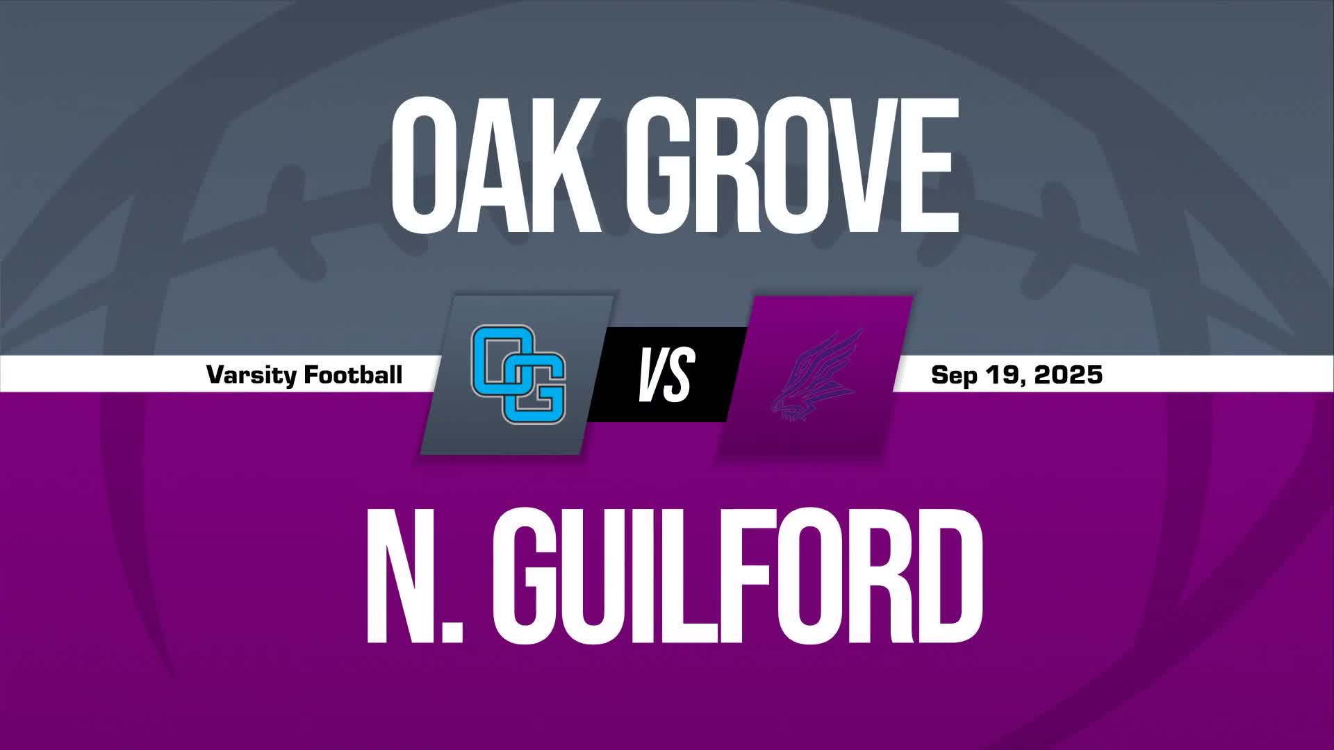 Football Game Preview: Oak Grove Grizzlies vs. North Forsyth Vikings + How To Watch