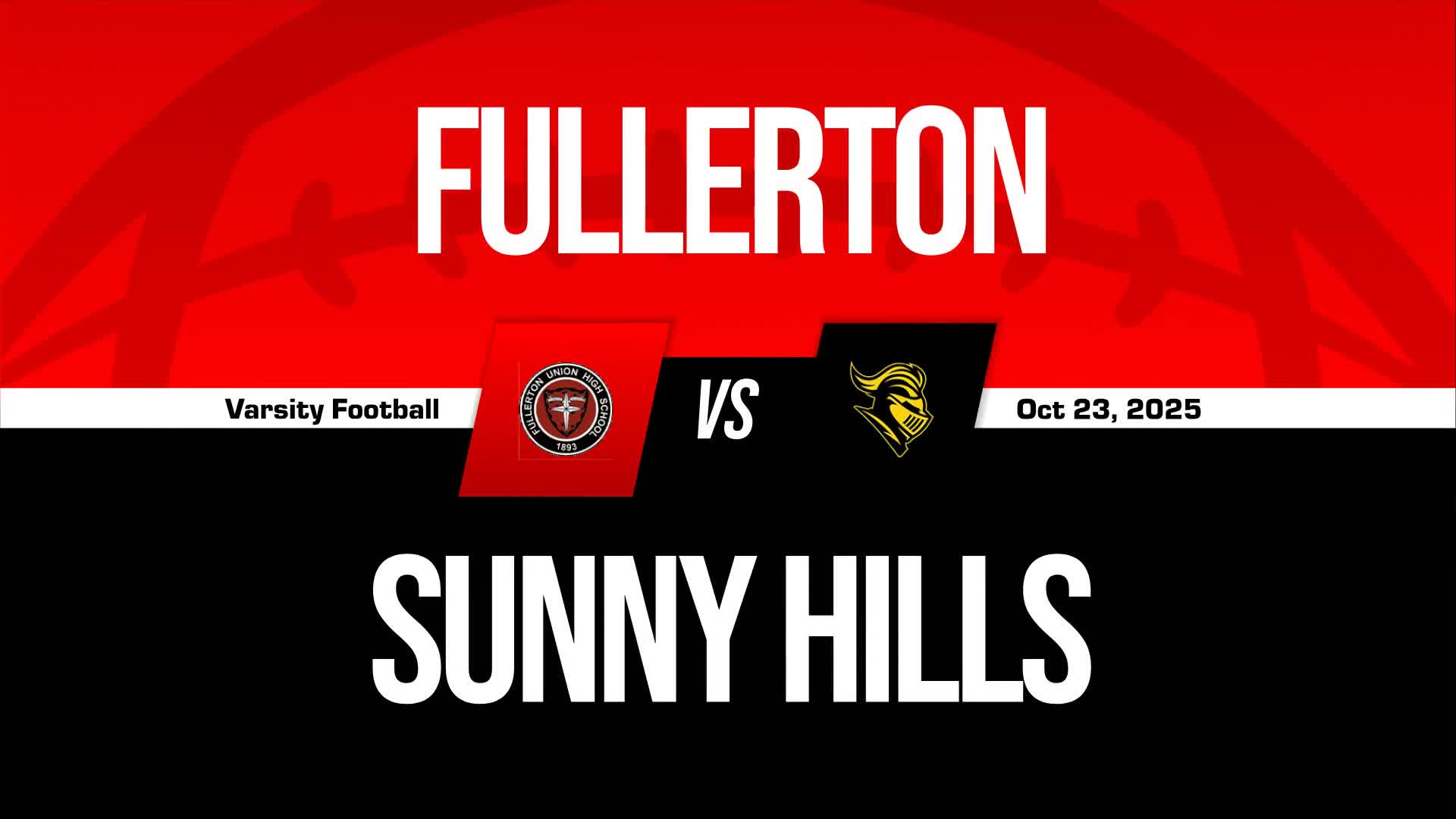Nathan Vejar Game Report: @ Sunny Hills