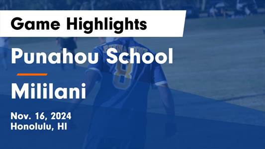 Soccer Game Preview: Punahou vs. Kamehameha Kapalama