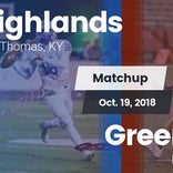 Football Game Recap: Greenwood vs. Highlands