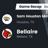 Football Game Recap: Houston Math Science &amp; Tech Tigers vs. Bellaire Cardinals