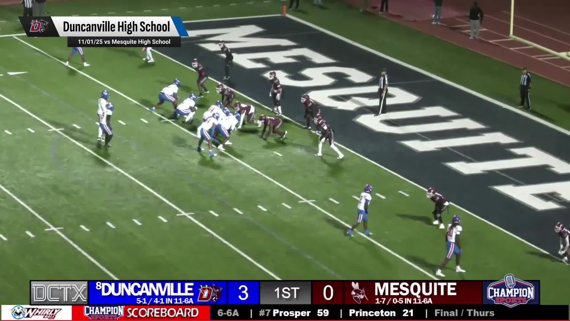 Football Recap: Cedar Hill Comes Up Short + How To Watch