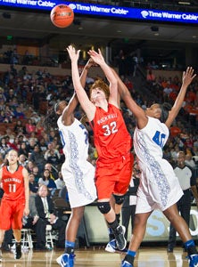 The Summit and Rockwall game was
a fierce battle to the end.