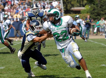 Doug Martin of St. Mary's (Stockton, Calif.) wasn't a choice for the 2007 All-American team, but he could very well be a factor in the NFL draft.