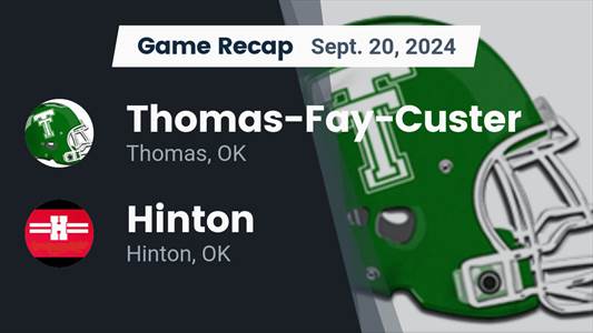 Football Recap: Hinton Takes a Loss