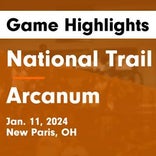 Basketball Game Recap: National Trail Blazers vs. Arcanum Trojans