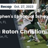 Football Game Recap: Boca Raton Christian Blazers vs. Saint Stephen&#39;s Episcopal Falcons