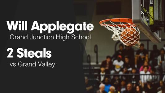 Will Applegate Game Report: vs Sand Creek