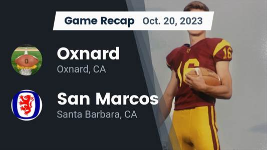 Football Game Recap: Oxnard Yellowjackets vs. San Marcos Royals